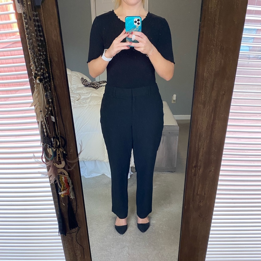 Black dress pants!